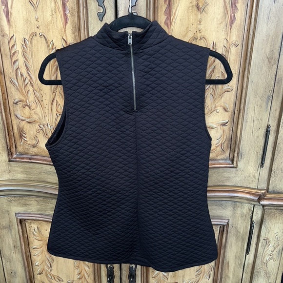 Apt. 9 Quilted Sleeveless Mock Turtleneck - Picture 2 of 8